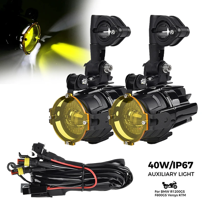 Motorcycle Auxiliary LED Fog Light For BMW F700GS F800GS For Kawasaki For Yamaha MT07 MT09 For CRF1000L Africa Twin
Motorcycle Auxiliary LED Fog Light For BMW F700GS F800GS For Kawasaki For Yamaha MT07 MT09 For CRF1000L Africa Twin 