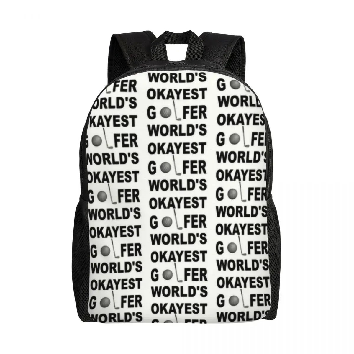 World'S Okayest Golfer Travel Backpack Men Women School Laptop Bookbag Golf Sport Lover College Student Daypack Bags
World'S Okayest Golfer Travel Backpack Men Women School Laptop Bookbag Golf Sport Lover College Student Daypack Bags