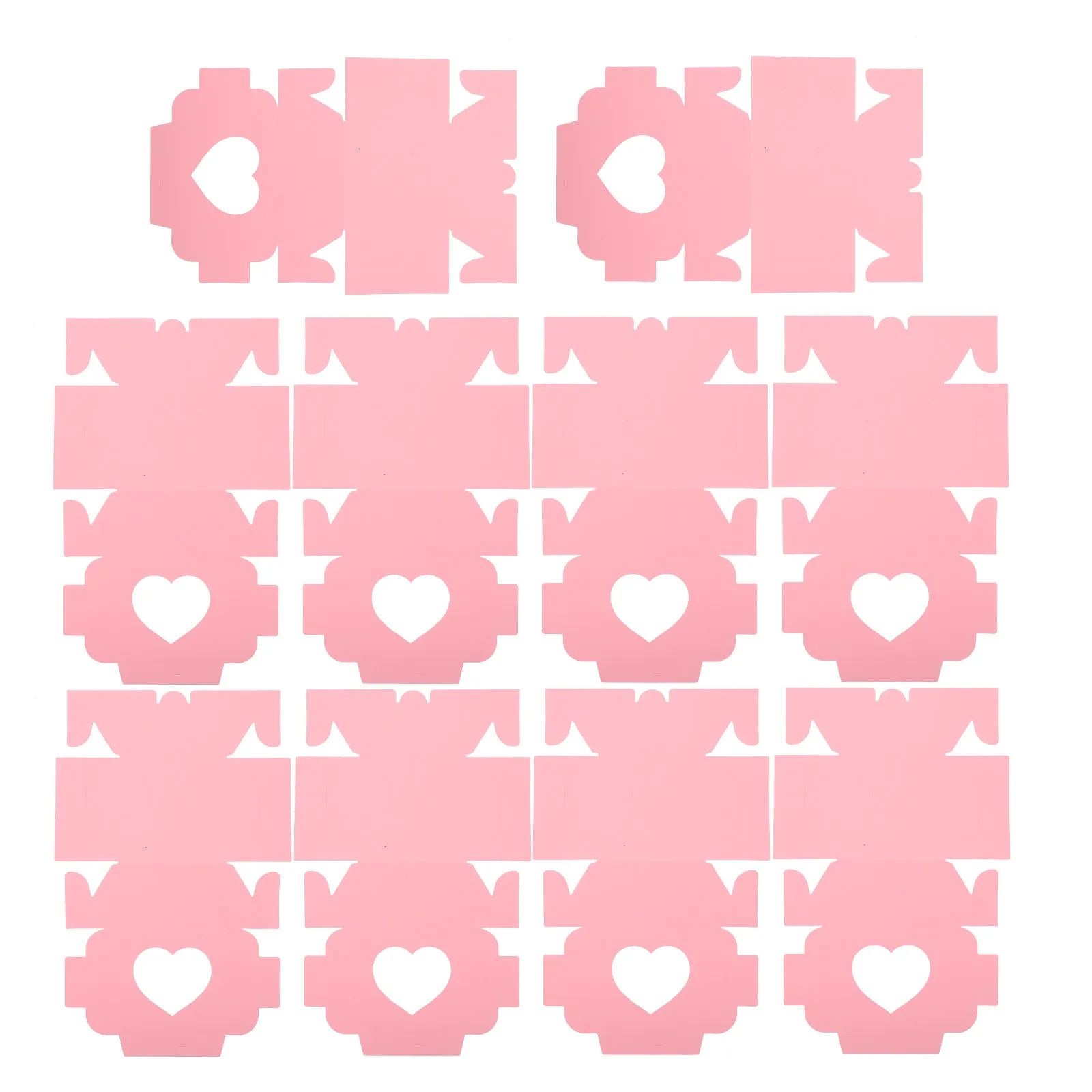 10Pcs Heart Window Paper Candy Box Lightweight Candy Storage Case for Birthday Party Wedding Sugar Holder Gift Packaging
10Pcs Heart Window Paper Candy Box Lightweight Candy Storage Case for Birthday Party Wedding Sugar Holder Gift Packaging