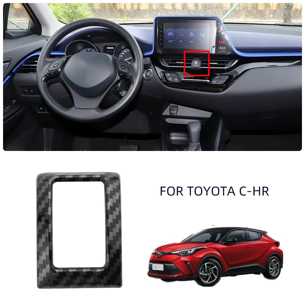 Car Emergency Light Button Trim for Toyota C-HR CHR CHR 2016 - 2022 Hazard Light Switch Decorative Sticker Cover Accessories
Car Emergency Light Button Trim for Toyota C-HR CHR CHR 2016 - 2022 Hazard Light Switch Decorative Sticker Cover Accessories