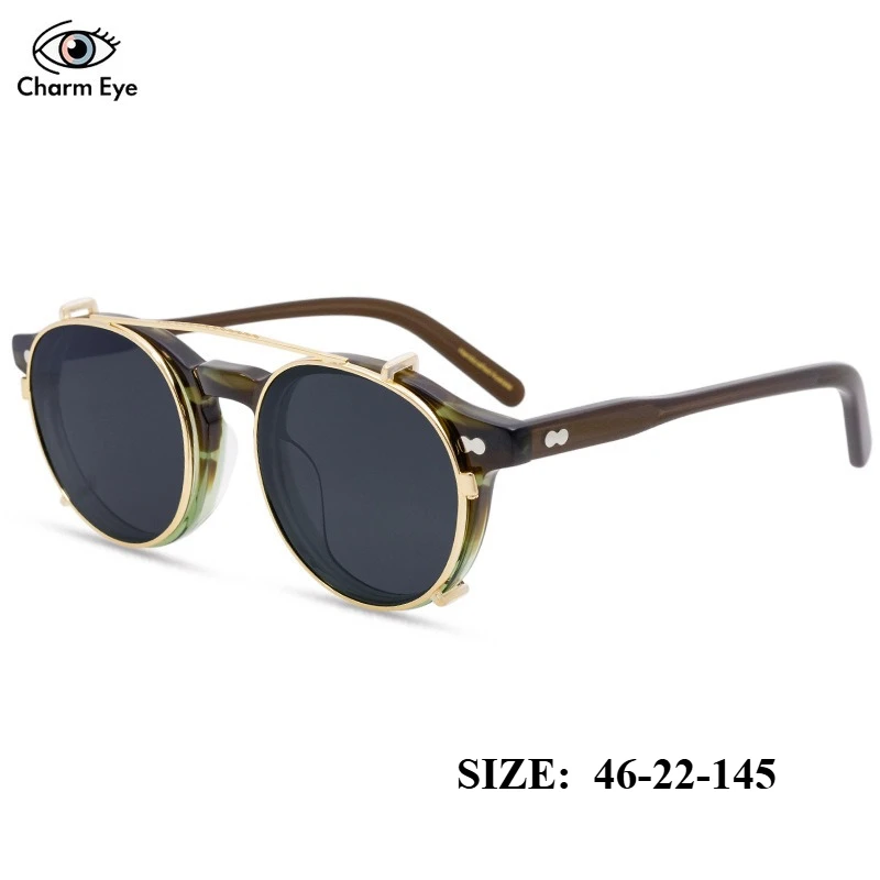 High End CLIP-ON Sunglasses Women's Fashion Removable Eyeglass Men's Outdoor UV Protection Polarized Driving Acetate Sun Glasses
High End CLIP-ON Sunglasses Women's Fashion Removable Eyeglass Men's Outdoor UV Protection Polarized Driving Acetate Sun Glasses