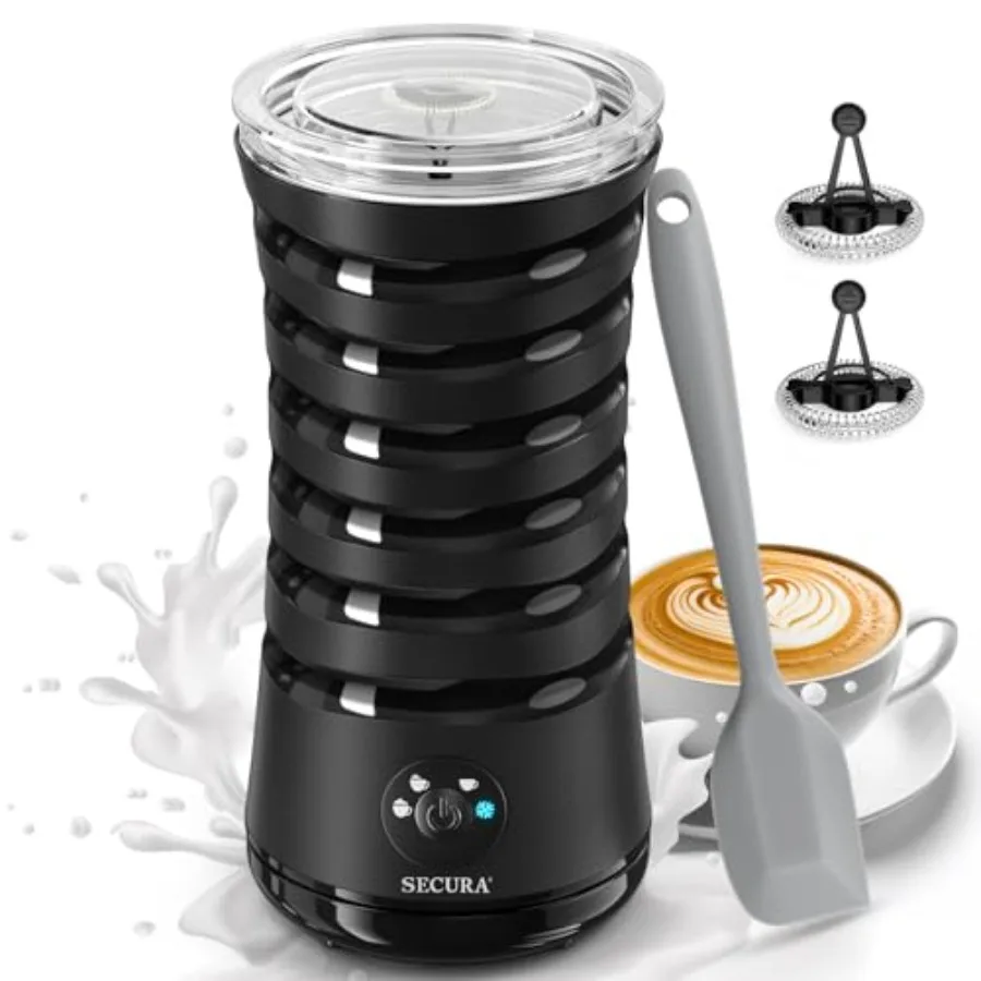 Electric Milk Frother Automatic Milk Steamer 4-IN-1 Hot and Cold Foam Maker-8.4oz/240ml Milk Warmer for Latte Cappuccinos Macch
Electric Milk Frother Automatic Milk Steamer 4-IN-1 Hot and Cold Foam Maker-8.4oz/240ml Milk Warmer for Latte Cappuccinos Macch