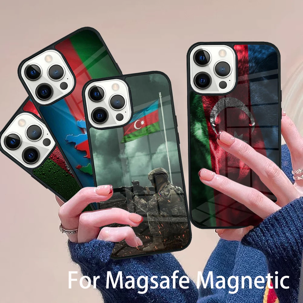 Azeri flag map Azerbaijan Phone Case Magesafe Magnetic Wireless Charge Cover For IPhone 16 11 12 13 14 15 Pro Max Plus Mini
Azeri flag map Azerbaijan Phone Case Magesafe Magnetic Wireless Charge Cover For IPhone 16 11 12 13 14 15 Pro Max Plus Mini
