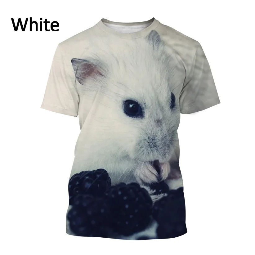 Men and Women Casual Fashion 3D Animal Printed T Shirt Harajuku Streetwear Top New Cute Hamster Short-sleeved T Shirt
Men and Women Casual Fashion 3D Animal Printed T Shirt Harajuku Streetwear Top New Cute Hamster Short-sleeved T Shirt