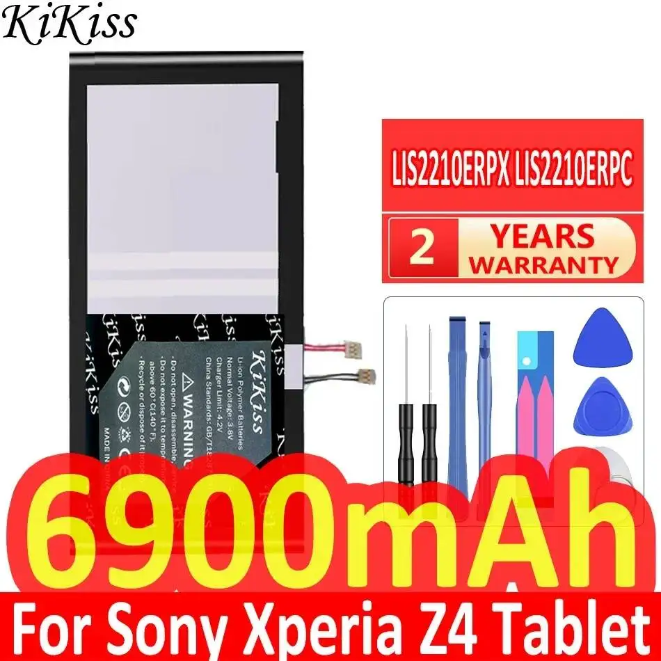 For Sony Xperia Z4 SGP712 SGP771 1291-0052 Long-Lasting 6900mAh High Performance LIS2210ERPX LIS2210ERPC Tablet Battery
For Sony Xperia Z4 SGP712 SGP771 1291-0052 Long-Lasting 6900mAh High Performance LIS2210ERPX LIS2210ERPC Tablet Battery