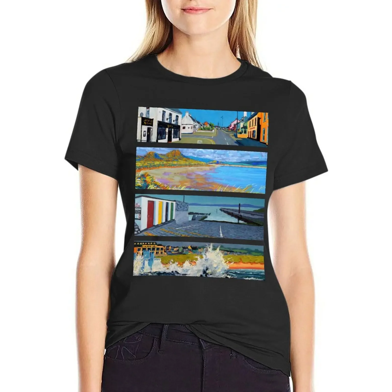 Enniscrone, 4 Views (Sligo, Ireland) T-Shirt plus sizes sweat customs design your own tshirts woman
Enniscrone, 4 Views (Sligo, Ireland) T-Shirt plus sizes sweat customs design your own tshirts woman