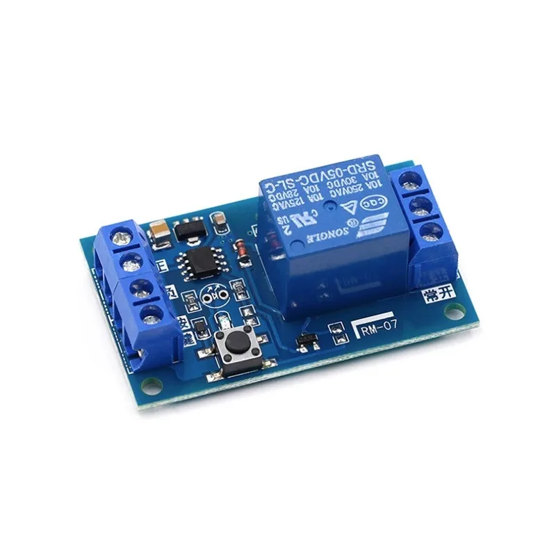12V Car Ignition Switch Module - Single Button Start/Stop Relay with Self-Locking
12V Car Ignition Switch Module - Single Button Start/Stop Relay with Self-Locking