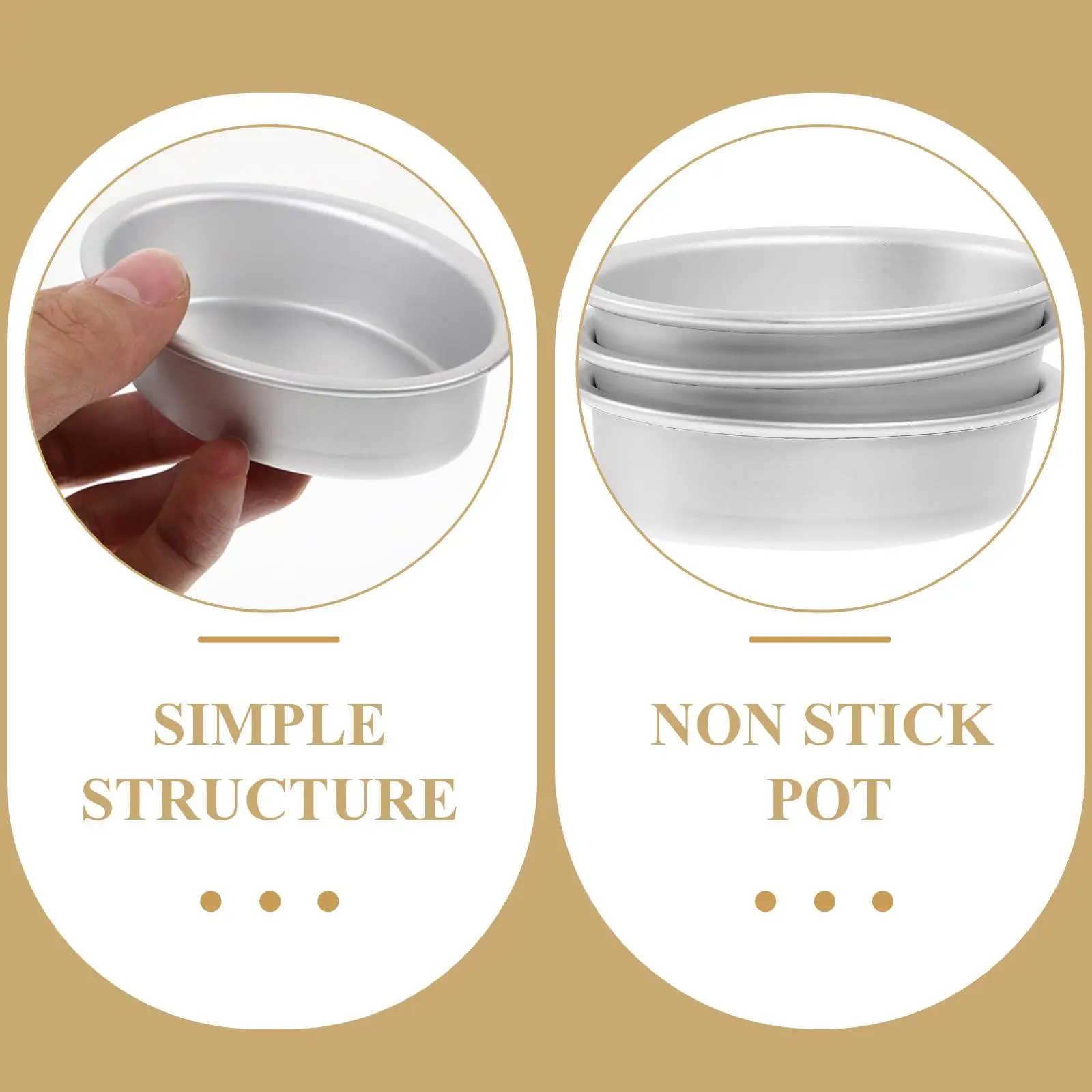 10 Pcs Cake Mold Set Oval Aluminum Mini Flan Molds for Baking Container Cheesecake Supplies Home Kitchen Practical Bakery DIY
10 Pcs Cake Mold Set Oval Aluminum Mini Flan Molds for Baking Container Cheesecake Supplies Home Kitchen Practical Bakery DIY
