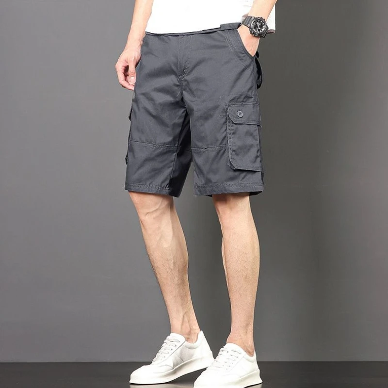 Men's Plus Size Summer Shorts Cotton Loose Fit Multi Pocket Cargo Shorts Casual Straight Leg 5 Length Pants Big Boys
Men's Plus Size Summer Shorts Cotton Loose Fit Multi Pocket Cargo Shorts Casual Straight Leg 5 Length Pants Big Boys