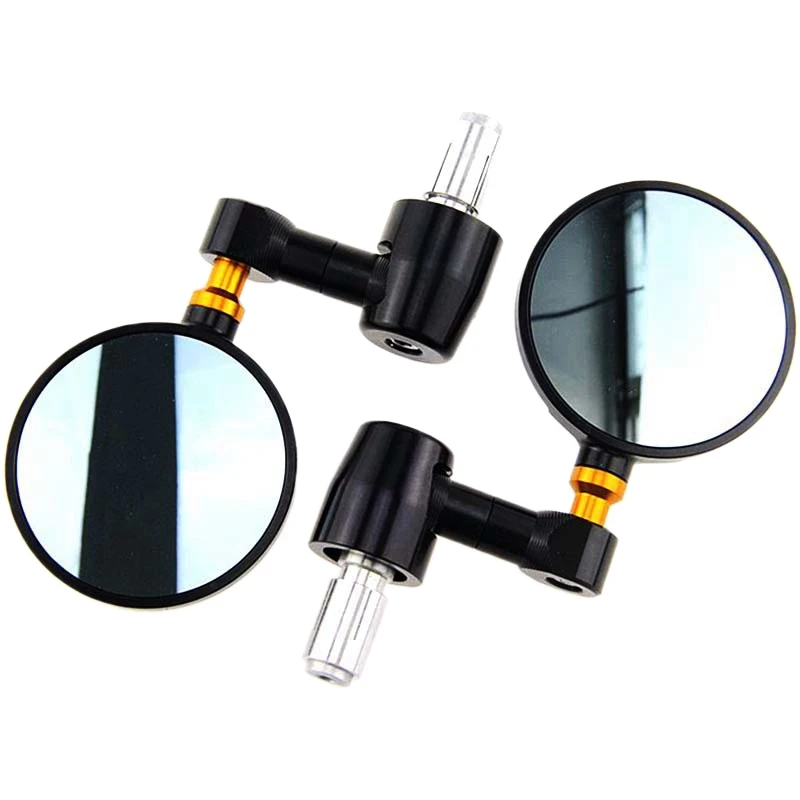 Motorcycle Universal CNC Aluminum Rear ViewHandle Bar End 7/8 inch Mirrors for Kawasaki Yamaha Honda Suzuki
Motorcycle Universal CNC Aluminum Rear ViewHandle Bar End 7/8 inch Mirrors for Kawasaki Yamaha Honda Suzuki