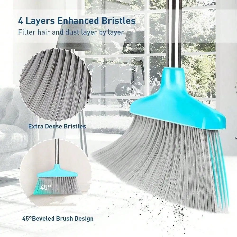 Stand Up Broom And Dustpan Combo For Dog Cat Pets Use (Blue)
Stand Up Broom And Dustpan Combo For Dog Cat Pets Use (Blue)