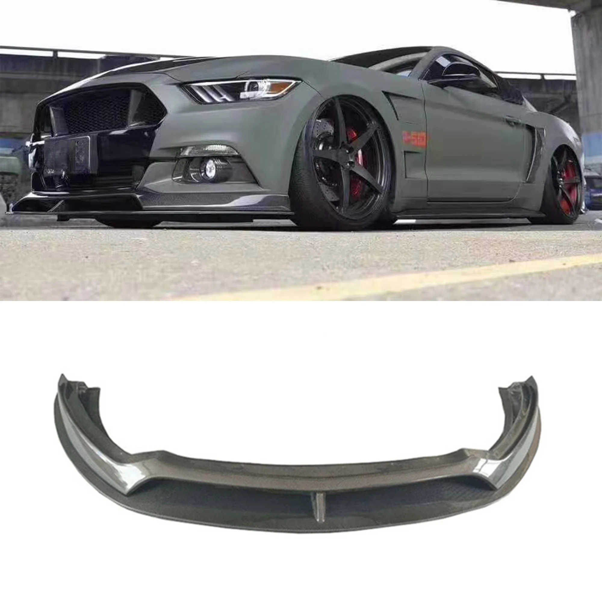 2015-2017 AC Style Carbon Fiber Front Lip
2015-2017 AC Style Carbon Fiber Front Lip