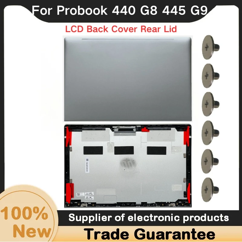 New For HP Probook 440 G8 G9 445 G8 G9 LCD Back Cover Rear Lid Case A Shell Silver M25985-001
New For HP Probook 440 G8 G9 445 G8 G9 LCD Back Cover Rear Lid Case A Shell Silver M25985-001