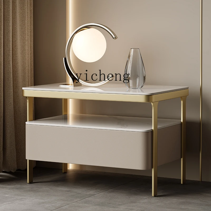 XX solid wood leather cream wind bedside table light luxury simple modern rock slab high-end bedside table
XX solid wood leather cream wind bedside table light luxury simple modern rock slab high-end bedside table