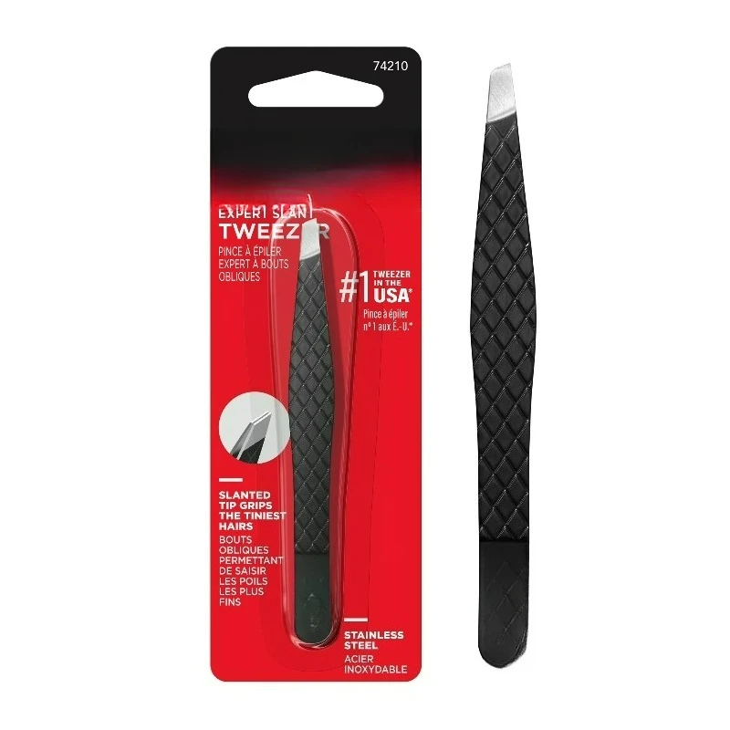 Expert Slanted Tweezer, Made With Stainless Steel, 1 Count
Expert Slanted Tweezer, Made With Stainless Steel, 1 Count