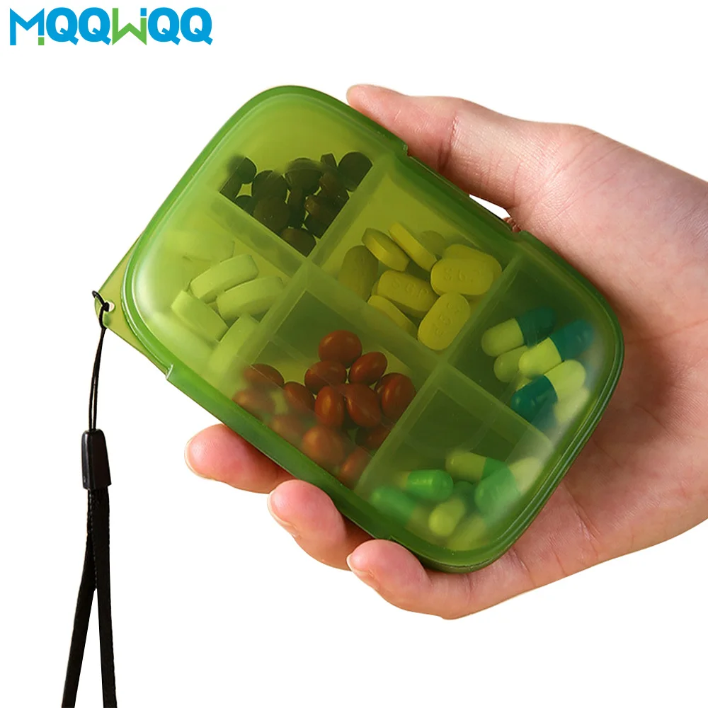 1PCS Small Pill Case with 6 Compartments, Daily Pill Box Organizer Pill Container for Vitamins, Fish Oil,Supplements,Medications
1PCS Small Pill Case with 6 Compartments, Daily Pill Box Organizer Pill Container for Vitamins, Fish Oil,Supplements,Medications