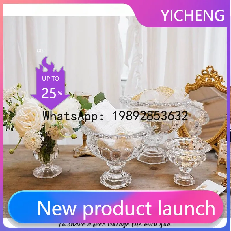 Hys retro glass vase - embossed floral vase - trophy style upturned vase
Hys retro glass vase - embossed floral vase - trophy style upturned vase