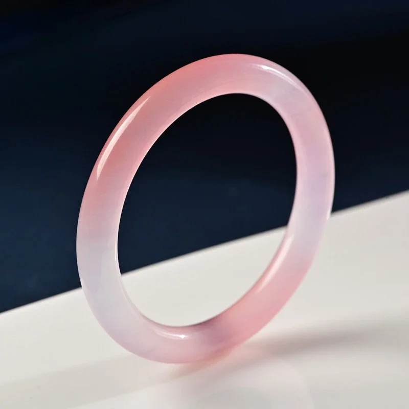 Natural Peach Light Pink Jade Bangle Ice Hetian Jade Hibiscus Pink White Bracelet Luxury Exquisite Jewelry for Women Party Gifts
Natural Peach Light Pink Jade Bangle Ice Hetian Jade Hibiscus Pink White Bracelet Luxury Exquisite Jewelry for Women Party Gifts