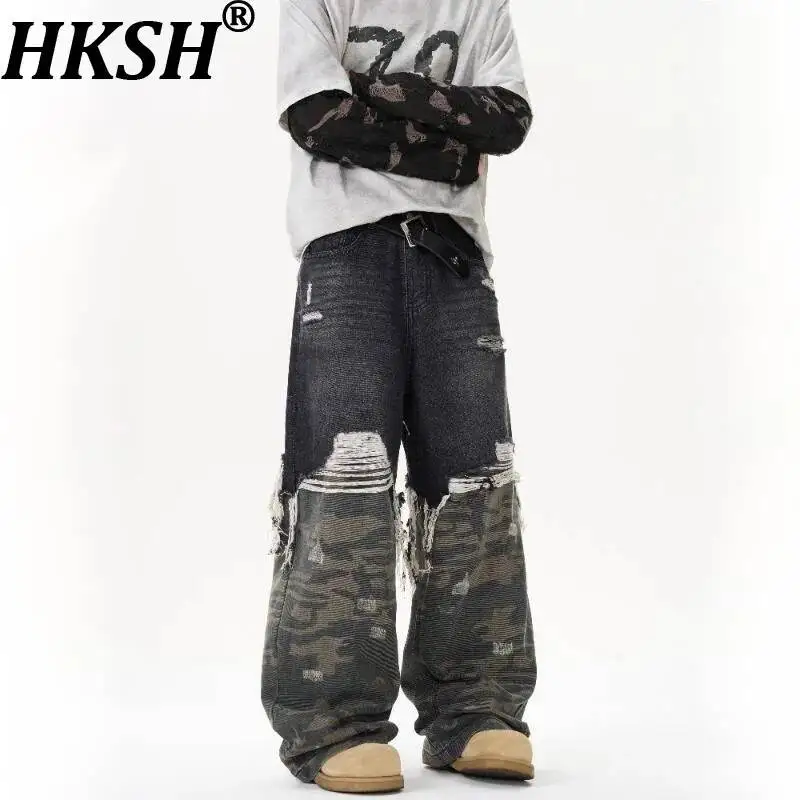 HKSH 2026 Spring New Men Tide Vintage Punk Dark Patchwork Jeans Unisex American High Street Ins Washed Trend Denim Pants HK19261
HKSH 2026 Spring New Men Tide Vintage Punk Dark Patchwork Jeans Unisex American High Street Ins Washed Trend Denim Pants HK19261