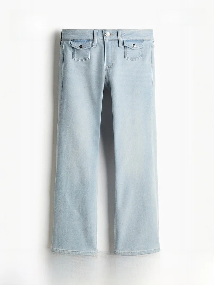 Low Waist Micro Skinny Jeans Women's Summer Denim Pants Bell Bottom Design Long Trousers H&M Brand Cotton Polyester Spandex
Low Waist Micro Skinny Jeans Women's Summer Denim Pants Bell Bottom Design Long Trousers H&M Brand Cotton Polyester Spandex