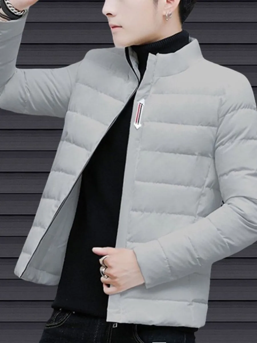 Men's ort Thiened Cotton Jaet Casual Stand Collar Warm Winter Outerwear Youth Faion Urban Sle Double Breasted Button
Men's ort Thiened Cotton Jaet Casual Stand Collar Warm Winter Outerwear Youth Faion Urban Sle Double Breasted Button