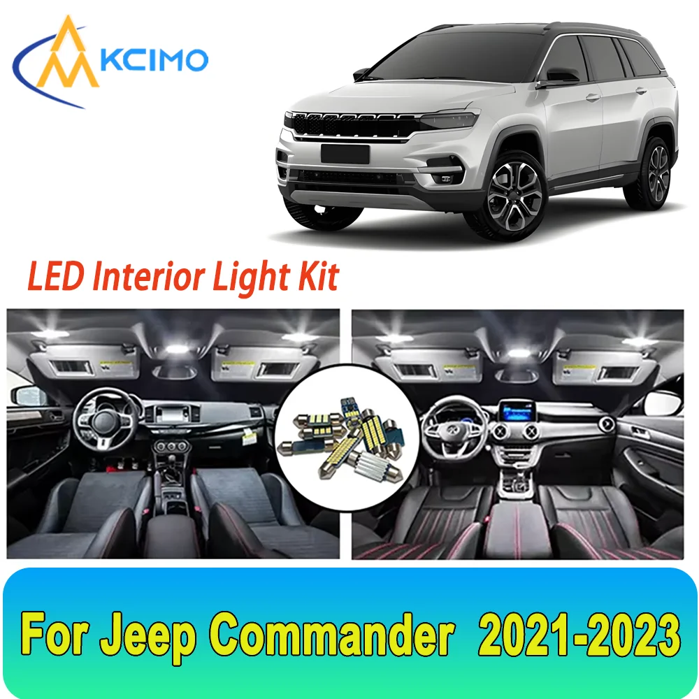 New Light Bulb For Jeep Commander (2021-2023) Premium Bright LED Interior Dome Map Trunk Light Kit Car Led Lamps New Canbus Car
New Light Bulb For Jeep Commander (2021-2023) Premium Bright LED Interior Dome Map Trunk Light Kit Car Led Lamps New Canbus Car