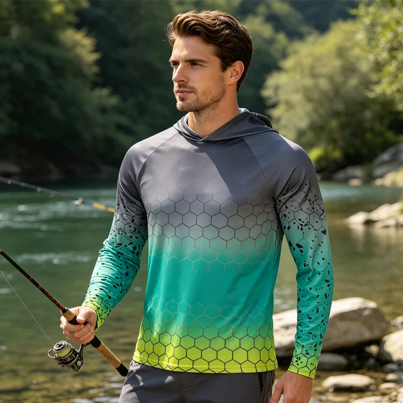 2026 Fishing Hoodie Men's Long Sleeve Uv Protection Angling Clothing Outdoor Hiking T-Shirt Fishing Surfing Shirts
2026 Fishing Hoodie Men's Long Sleeve Uv Protection Angling Clothing Outdoor Hiking T-Shirt Fishing Surfing Shirts