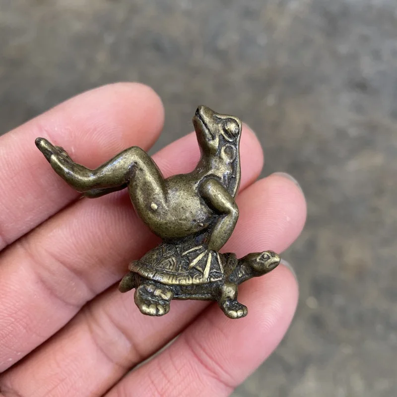 Turtle Back Frog Incense Holder Solid Tea Pet Desktop Ornament Copper Decoration
Turtle Back Frog Incense Holder Solid Tea Pet Desktop Ornament Copper Decoration