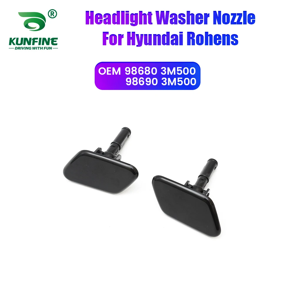Car Headlight Front Bumper Washer Spray Nozzle Jet Headlamp Pump Cover For Hyundai Rohens 986803M500 986903M500
Car Headlight Front Bumper Washer Spray Nozzle Jet Headlamp Pump Cover For Hyundai Rohens 986803M500 986903M500