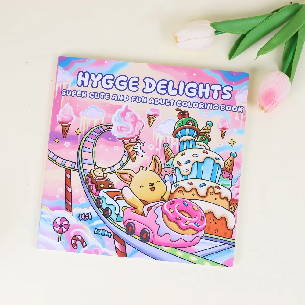 24-page coloring book for relaxing and healing, coloring book for adults and teenagers, cute animal characters to relieve stress
24-page coloring book for relaxing and healing, coloring book for adults and teenagers, cute animal characters to relieve stress