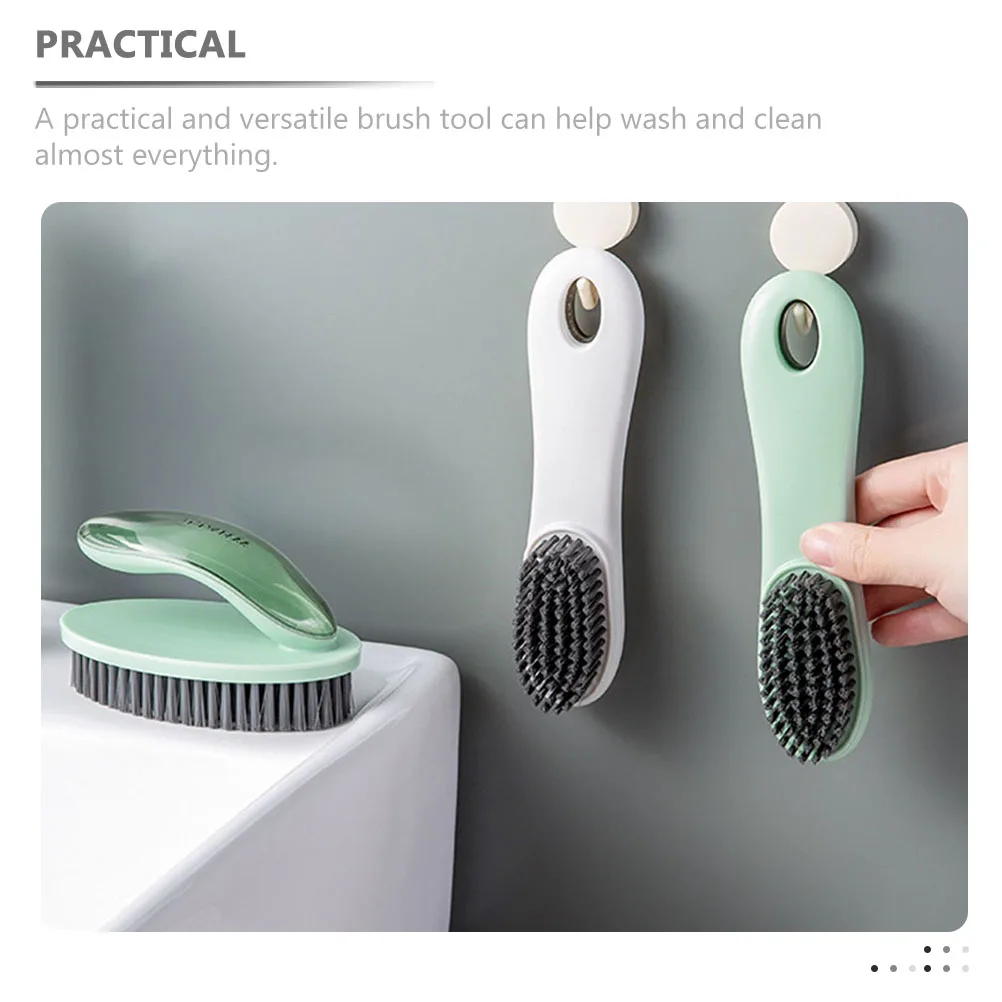 2pcs Shoe Brush Laundry Cleaning Brushes Household Multi Purpose Scrub Brush for Clothes Bathtub Portable Green Soft Bristles
2pcs Shoe Brush Laundry Cleaning Brushes Household Multi Purpose Scrub Brush for Clothes Bathtub Portable Green Soft Bristles