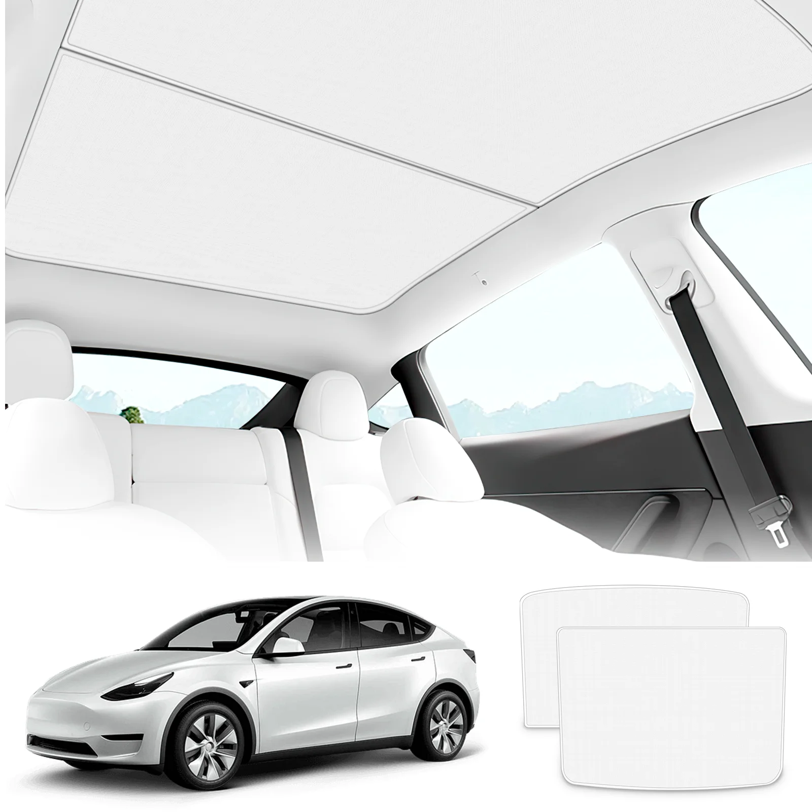 Upgraded Sunshade Roof for Tesla Model Y Juniper 2025 Heat Insulation Glass Sunroof Cool Cover
Upgraded Sunshade Roof for Tesla Model Y Juniper 2025 Heat Insulation Glass Sunroof Cool Cover