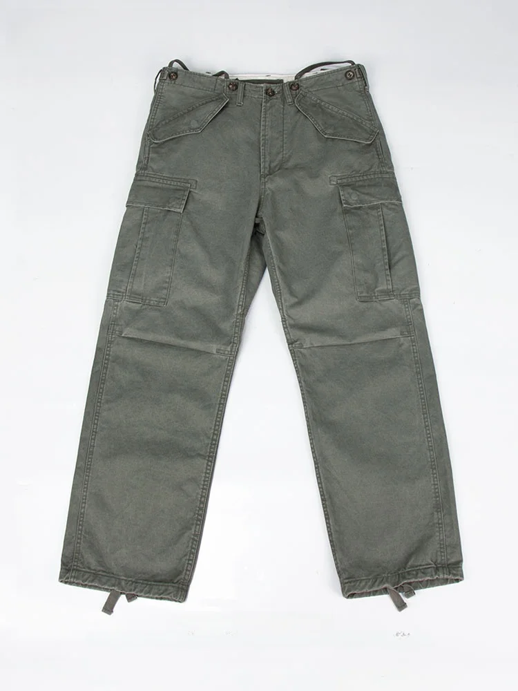 Retro American Casual Work Pants Men's Loose Straight Leg Multi-Pocket M65 Military Pants Heavy-Duty Washed down Style
Retro American Casual Work Pants Men's Loose Straight Leg Multi-Pocket M65 Military Pants Heavy-Duty Washed down Style