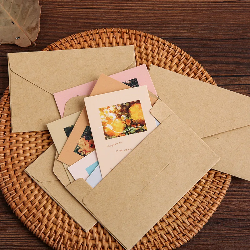 100pcs Mini Kraft Paper Window Envelopes, Small Gift Card Holders for Wedding Invitation, Christmas Party Favors, DIY Craft
100pcs Mini Kraft Paper Window Envelopes, Small Gift Card Holders for Wedding Invitation, Christmas Party Favors, DIY Craft