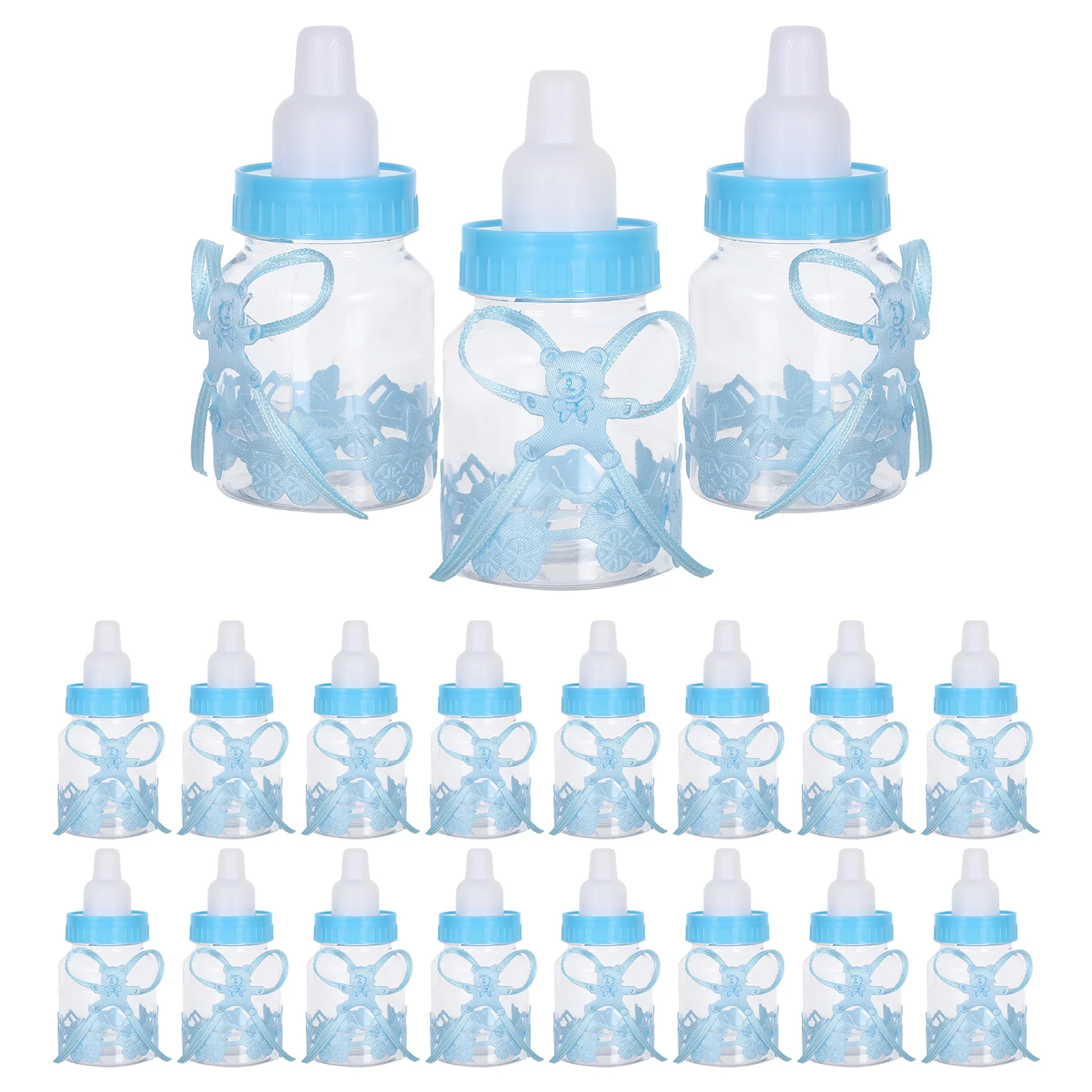 24 Pcs Bear Shaped Gift Box Baby Shower Favor Containers Cute Baby Bottle Design ABS Candy Storage Boxes Party Treats for Sweets
24 Pcs Bear Shaped Gift Box Baby Shower Favor Containers Cute Baby Bottle Design ABS Candy Storage Boxes Party Treats for Sweets