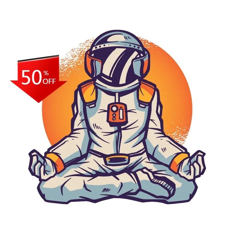 Astronaut Sticker Funny Space Meditation Pose Let That Go Namaste Peace Calm Motorcycle Sticker
Astronaut Sticker Funny Space Meditation Pose Let That Go Namaste Peace Calm Motorcycle Sticker