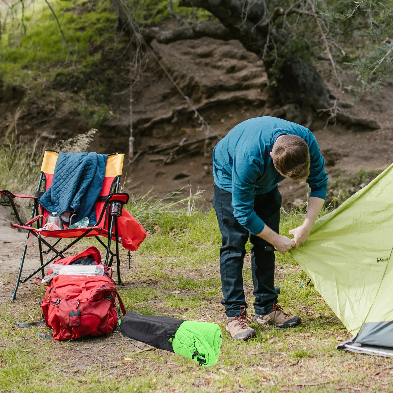 Fleece Lightweight Portable Envelope Shaped Sleeping Bag Warm Sleeping Bag For Adult Camping Hiking Travel Winter Outdoor
Fleece Lightweight Portable Envelope Shaped Sleeping Bag Warm Sleeping Bag For Adult Camping Hiking Travel Winter Outdoor