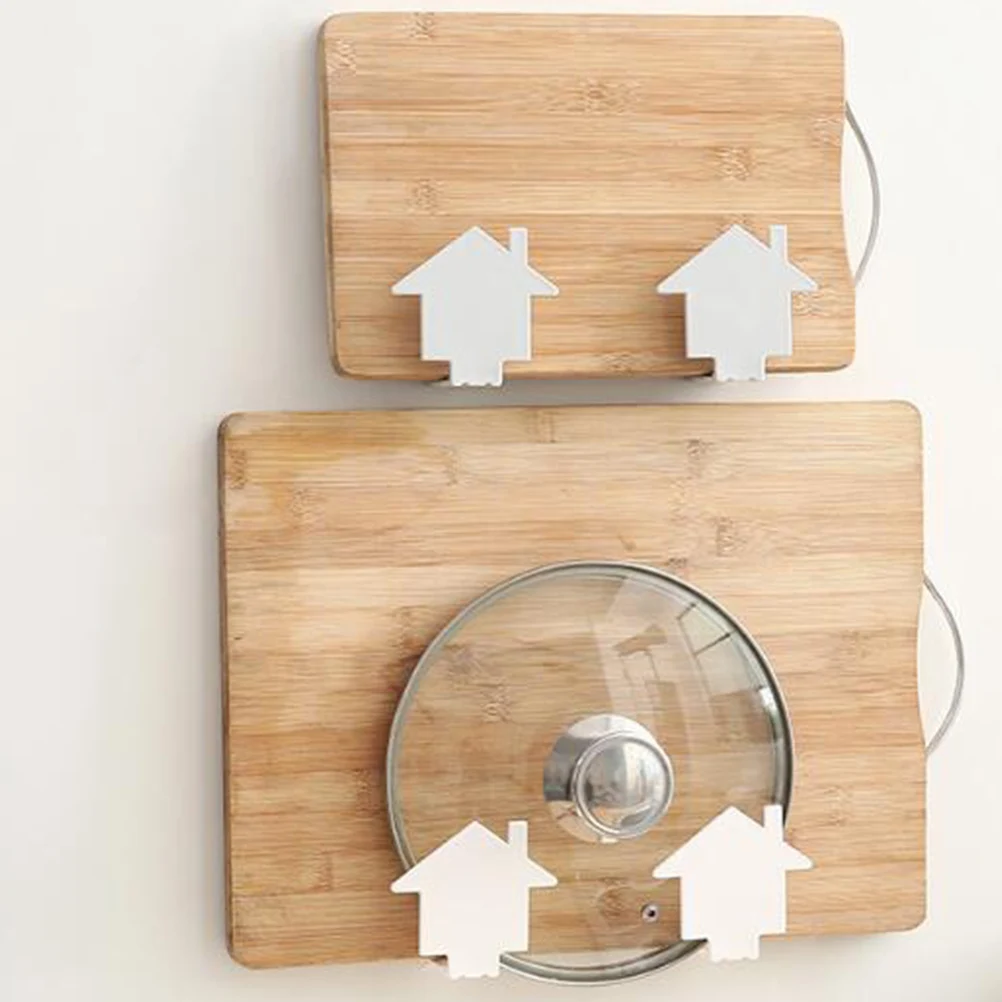 4Pcs Cutting Board Holder Wall Mounted Pot Lid Rack Kitchen Storage ganizer Plastic Ideal For Ceramic Smooth
4Pcs Cutting Board Holder Wall Mounted Pot Lid Rack Kitchen Storage ganizer Plastic Ideal For Ceramic Smooth
