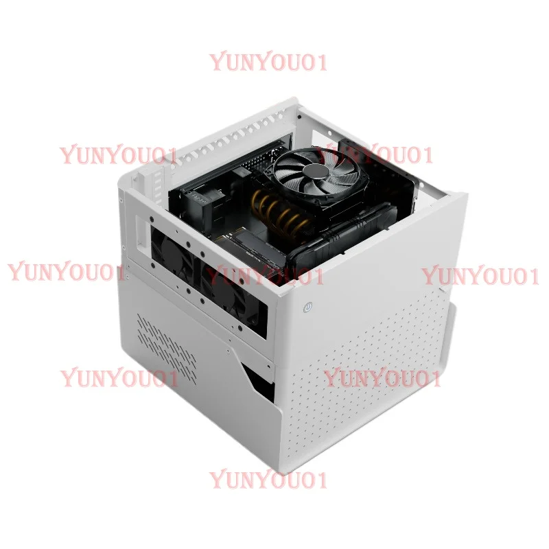 Fengzhi N52 NAS chassis 5+2 disk slots SFX power supply ITX motherboard home NAS black group
Fengzhi N52 NAS chassis 5+2 disk slots SFX power supply ITX motherboard home NAS black group