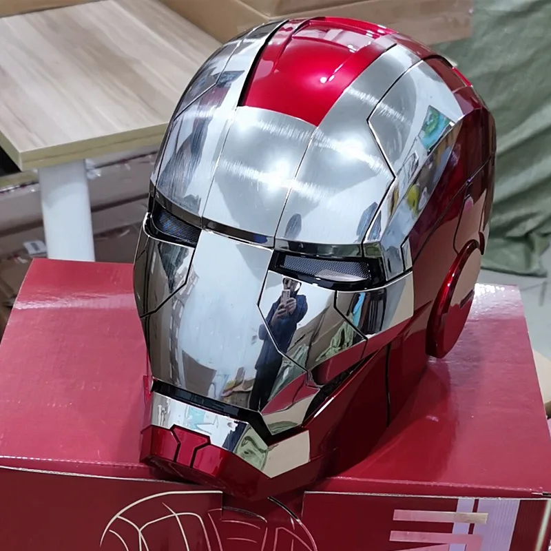 Шлем Железный человек Электрический 1/1 Mk5 шлем с дистанционным и голосовым управлением
Шлем Железный человек Электрический 1/1 Mk5 шлем с дистанционным и голосовым управлением