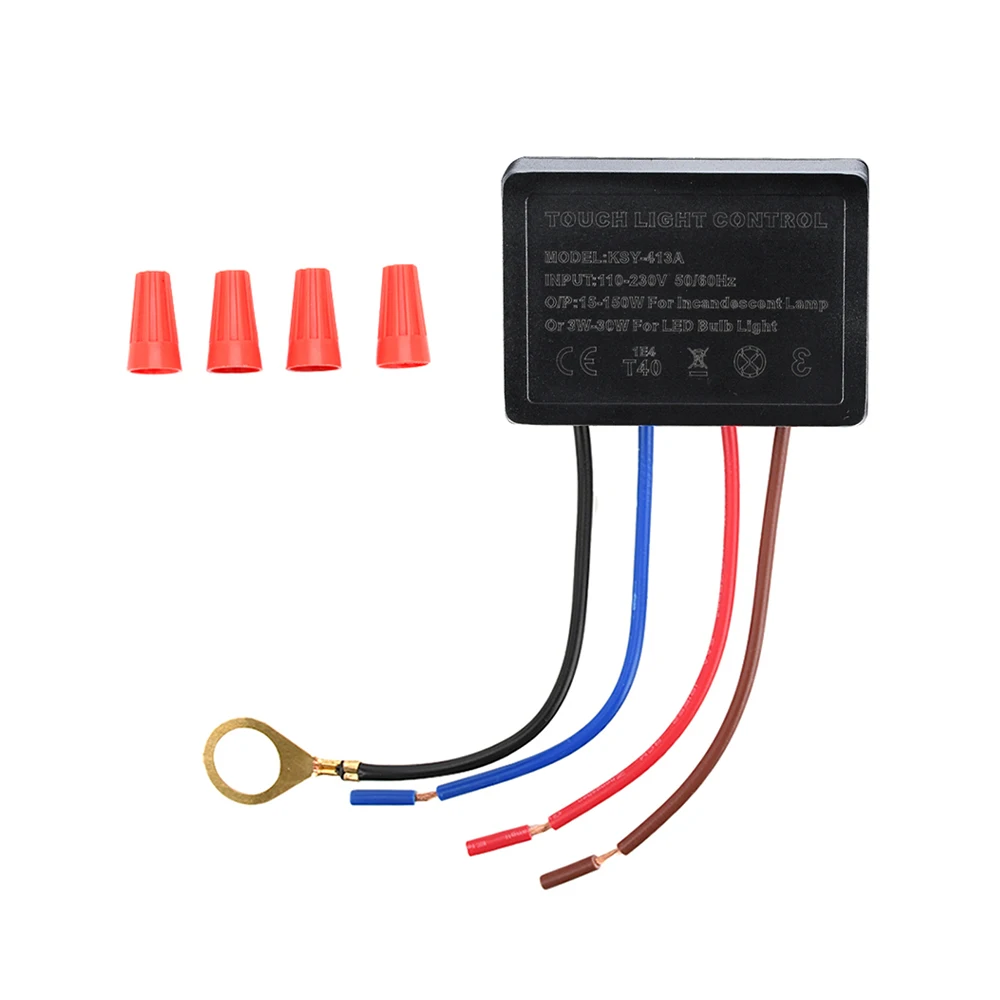 AC110-230V 1A/3A Touch Dimmer Switch Desk Lamp Light Control Module Touch Lamp Repair Kit for Dimmable LED Incandescent Bulbs
AC110-230V 1A/3A Touch Dimmer Switch Desk Lamp Light Control Module Touch Lamp Repair Kit for Dimmable LED Incandescent Bulbs
