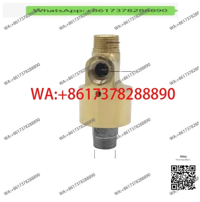 HS50 DN50 2 inch 2'' cooling water copper two-way joint swivel joint rotary joint rotary union HS rotating connector
HS50 DN50 2 inch 2'' cooling water copper two-way joint swivel joint rotary joint rotary union HS rotating connector