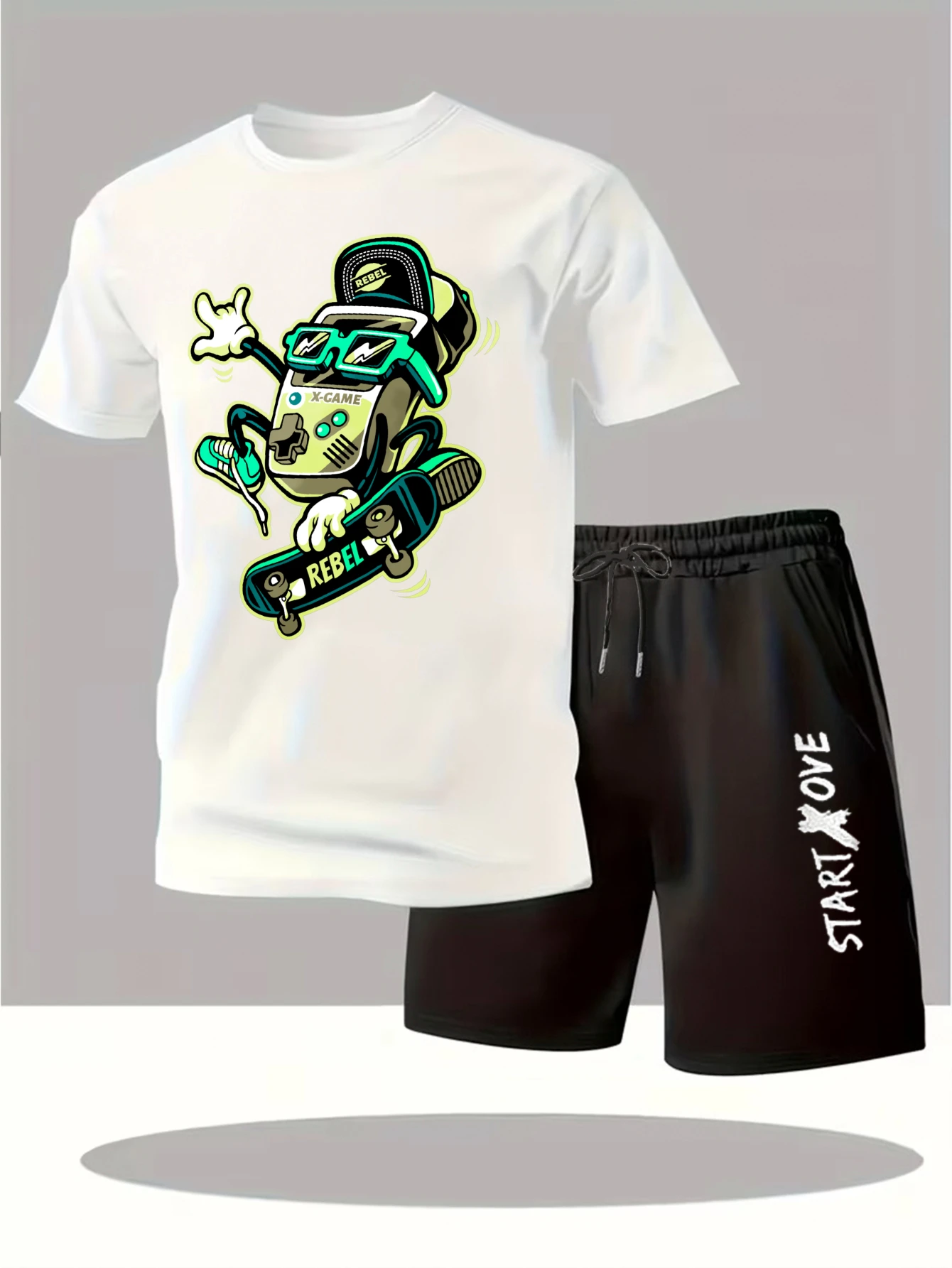 Мужские комплекты 2025: Новинка! Модные мужские костюмы с графическим принтом, комплекты с коротким рукавом для мужчин, спортивные костюмы Y2K, комплекты из свитшота и шорт, спортивный костюм
Мужские комплекты 2025: Новинка! Модные мужские костюмы с графическим принтом, комплекты с коротким рукавом для мужчин, спортивные костюмы Y2K, комплекты из свитшота и шорт, спортивный костюм