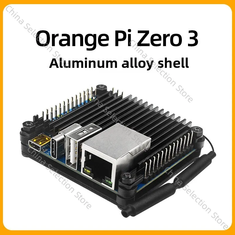 Zero 3 aluminum alloy shell zero 3 development board heat dissipation metal protective shell
Zero 3 aluminum alloy shell zero 3 development board heat dissipation metal protective shell