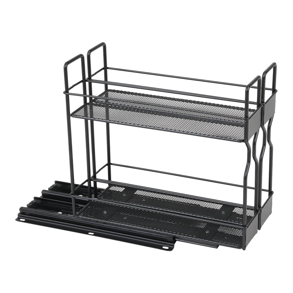 Slide-Out Metal Spice Rack for Cabinet Multifunctional Seasoning Bottle Storage Rack
Slide-Out Metal Spice Rack for Cabinet Multifunctional Seasoning Bottle Storage Rack
