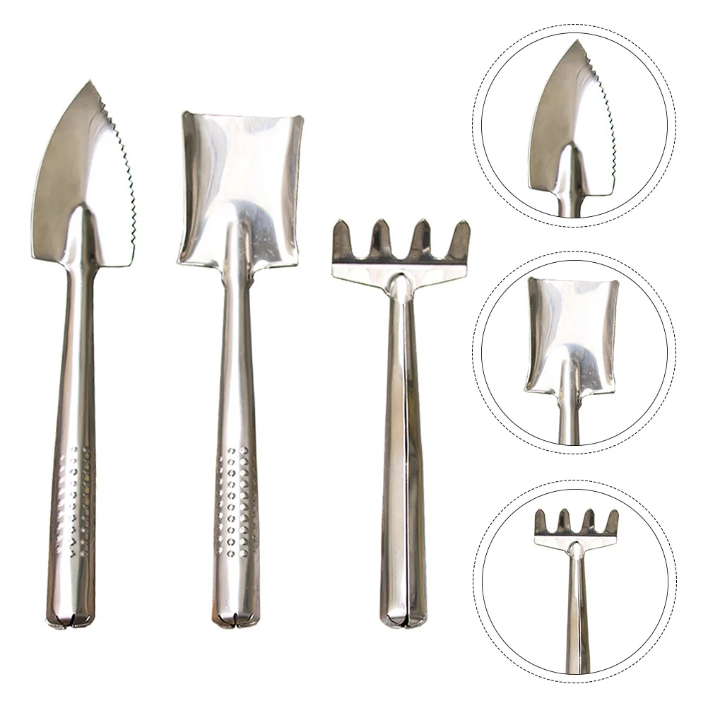 1Set Stainless Steel Shovel Rake Set High Toughness Durable Gardening Tools Mini Heavy Duty Planting Succulent Household Beach
1Set Stainless Steel Shovel Rake Set High Toughness Durable Gardening Tools Mini Heavy Duty Planting Succulent Household Beach