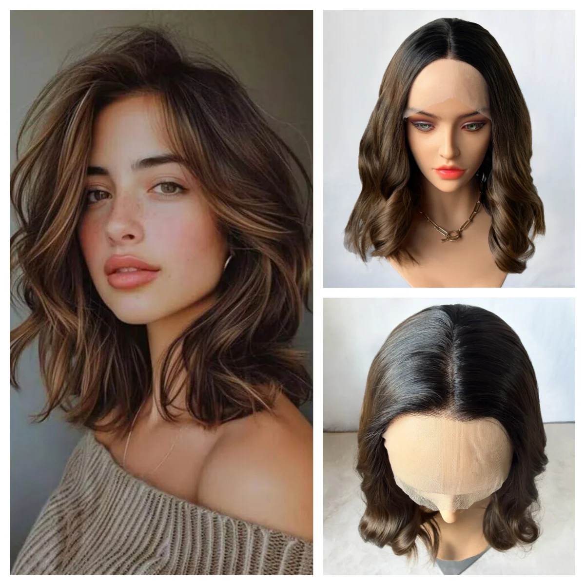 Маленькая большая кепка, кружевные фронтальные парики, карамельно-коричневые блики, высококачественный синтетический парик Futura, бесклеевая вечеринка, косплей, повседневная одежда
Маленькая большая кепка, кружевные фронтальные парики, карамельно-коричневые блики, высококачественный синтетический парик Futura, бесклеевая вечеринка, косплей, повседневная одежда