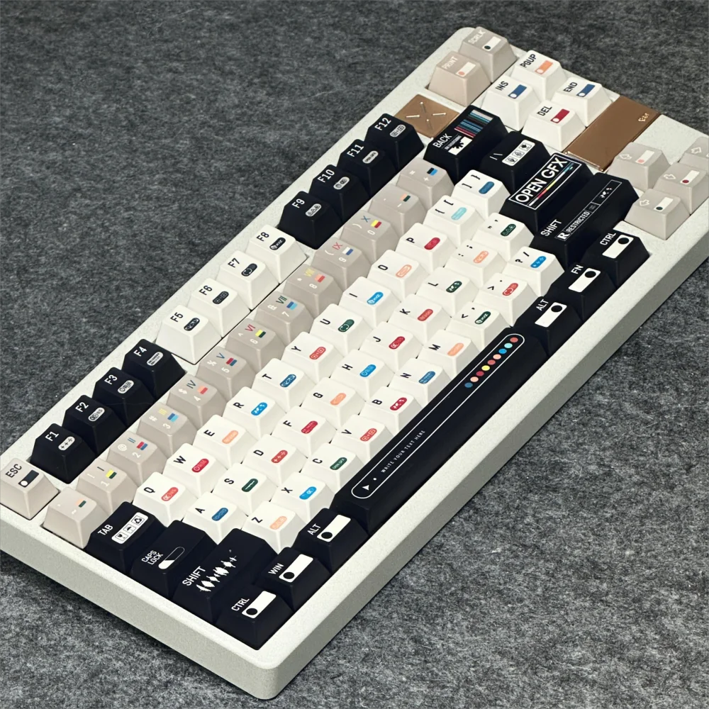 142 Key Caps Large Full Set PBT Original Profile Sublimation Thermal Keycaps for Customized Mechanical Keyboard Accessories Part
142 Key Caps Large Full Set PBT Original Profile Sublimation Thermal Keycaps for Customized Mechanical Keyboard Accessories Part