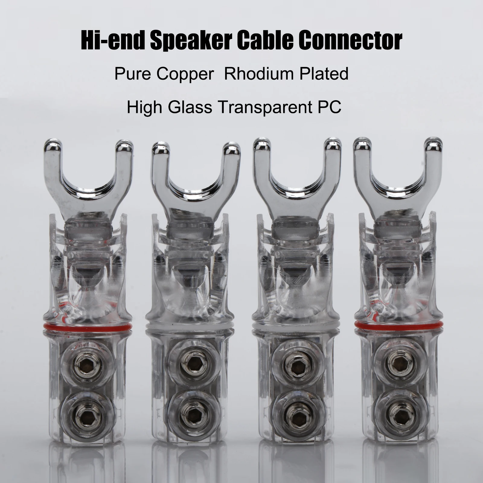 WBT Hi-Fi Audio Y Spade Plug Brass Gold Plated Rhodium Plated Speaker Terminal Connector
WBT Hi-Fi Audio Y Spade Plug Brass Gold Plated Rhodium Plated Speaker Terminal Connector