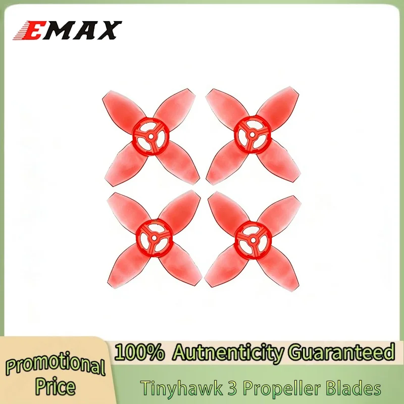 Emax Tinyhawk III 40mm Propeller for Indoor Whoop FPV Racing Drone Spare Parts Accessories
Emax Tinyhawk III 40mm Propeller for Indoor Whoop FPV Racing Drone Spare Parts Accessories